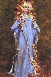 Ophelia In The Thistles-Georges Clairin-Art Print