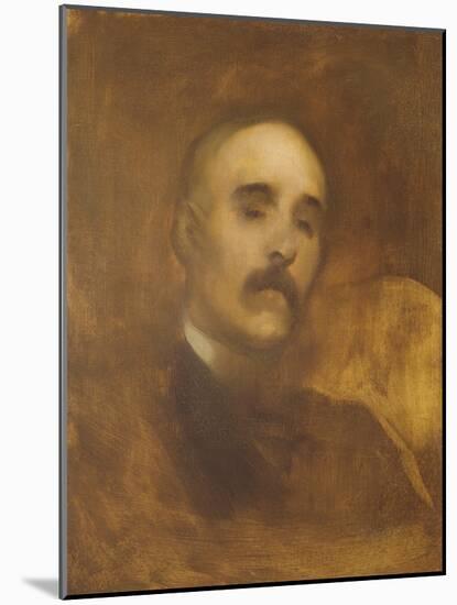 Georges Clemenceau (1841-1929)-Eugene Carriere-Mounted Giclee Print
