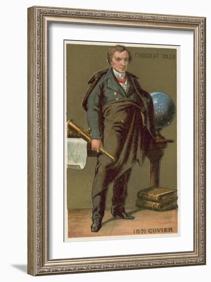 Georges Cuvier, French Naturalist and Zoologist-null-Framed Giclee Print