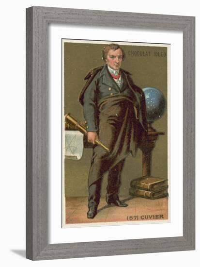 Georges Cuvier, French Naturalist and Zoologist-null-Framed Giclee Print