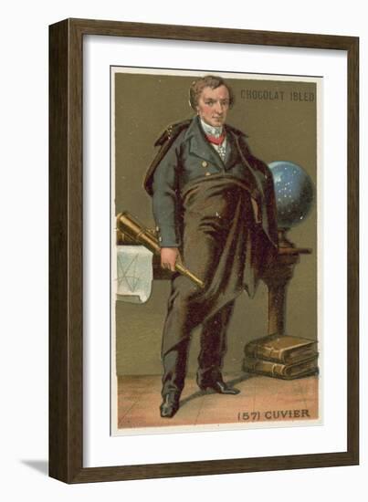 Georges Cuvier, French Naturalist and Zoologist-null-Framed Giclee Print