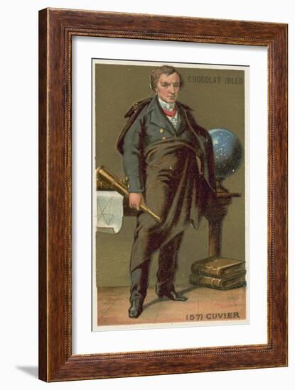 Georges Cuvier, French Naturalist and Zoologist-null-Framed Giclee Print