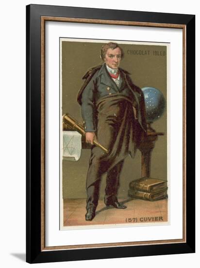 Georges Cuvier, French Naturalist and Zoologist-null-Framed Giclee Print