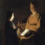 The Cheater with the Ace of Diamonds-Georges de La Tour-Giclee Print