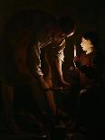The Magdalene with a Night Light-Georges de La Tour-Giclee Print