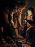 Saint Joseph, the Carpenter-Georges de La Tour-Giclee Print