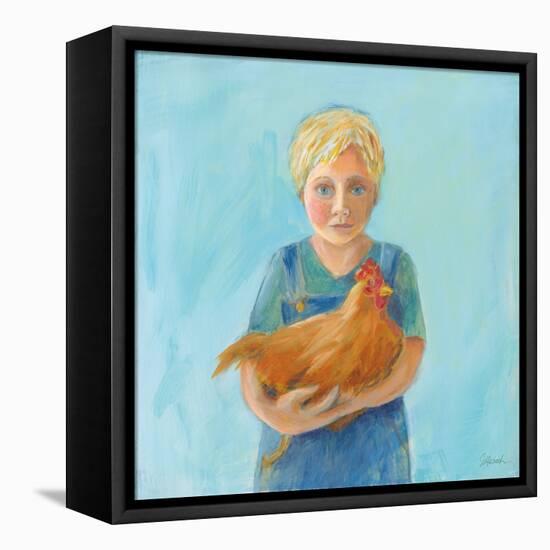 Georges Hen-Sue Schlabach-Framed Stretched Canvas