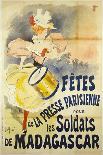 Celebration of the Parisian Press for the Soldiers of Madagascar-Georges Henri Jean Isidore Meunier-Framed Giclee Print