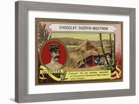 Georges-Joseph Toutee, French Soldier and Explorer-French School-Framed Giclee Print