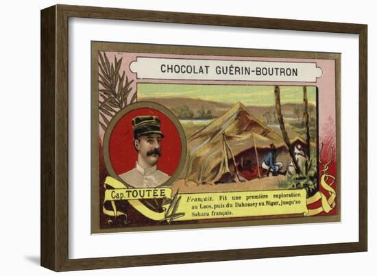 Georges-Joseph Toutee, French Soldier and Explorer-French School-Framed Giclee Print