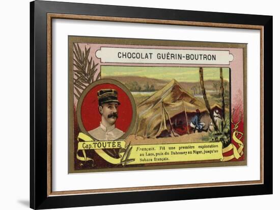 Georges-Joseph Toutee, French Soldier and Explorer-French School-Framed Giclee Print