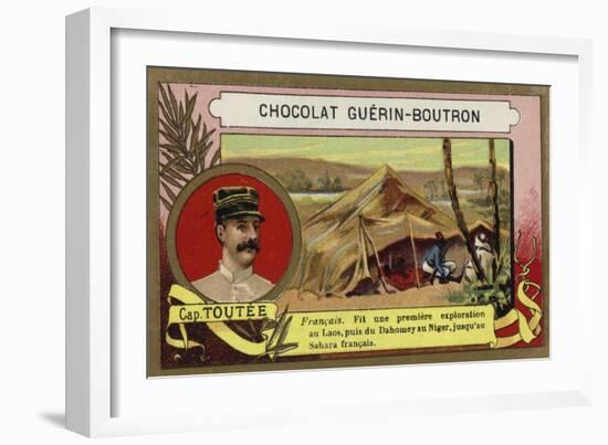 Georges-Joseph Toutee, French Soldier and Explorer-French School-Framed Giclee Print