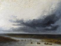 Thunderstorm, Circa 1830-Georges Michel-Giclee Print