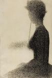 Seated Woman with a Parasol , 1884-85-Georges Pierre Seurat-Giclee Print