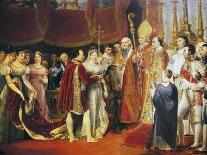 Religious Marriage of Napoleon I and Marie-Louise in Salon Carre at Louvre, on 2 April, 1810-Georges Rouget-Giclee Print