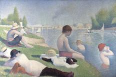 La Seine a Courbevoie Painting by Georges Seurat (1859-1891) 1885 Private Collection - the Seine At-Georges Pierre Seurat-Giclee Print