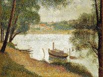 The Seine by the Island of Jatte in Spring-Georges Seurat-Art Print