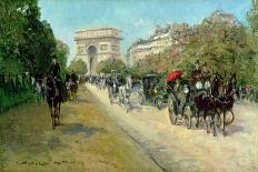 Carriages on the Champs Elysees-Georges Stein-Giclee Print