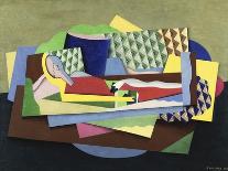 Still Life on a Table; Nature Morte Sur Une Table, 1925-Georges Valmier-Giclee Print