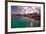 Georgetown Harbor Early Morning Cayman Islands-George Oze-Framed Photographic Print