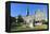 Georgetown University Main Building in Washington DC - United States-Orhan-Framed Premier Image Canvas