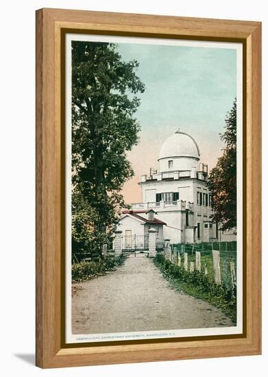 Georgetown University Observatory-null-Framed Stretched Canvas