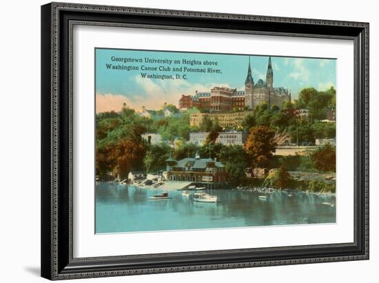 Georgetown University, Washington, D.C.-null-Framed Art Print