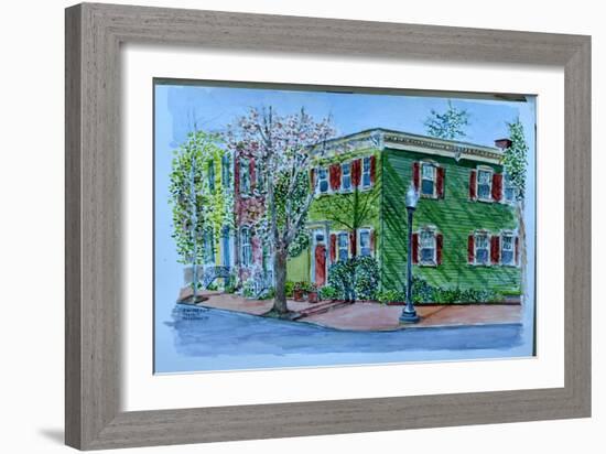 Georgetown, Washington, D.C.-Anthony Butera-Framed Giclee Print