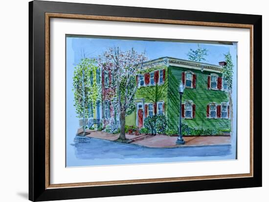 Georgetown, Washington, D.C.-Anthony Butera-Framed Giclee Print