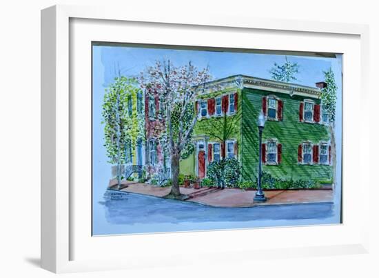 Georgetown, Washington, D.C.-Anthony Butera-Framed Giclee Print