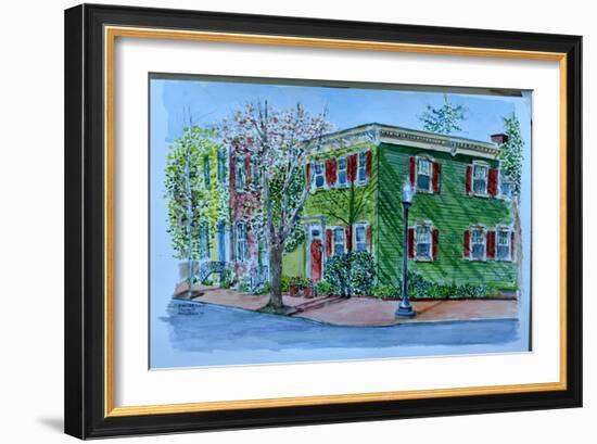 Georgetown, Washington, D.C.-Anthony Butera-Framed Giclee Print