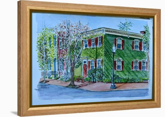 Georgetown, Washington, D.C.-Anthony Butera-Framed Premier Image Canvas