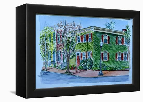 Georgetown, Washington, D.C.-Anthony Butera-Framed Premier Image Canvas