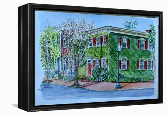 Georgetown, Washington, D.C.-Anthony Butera-Framed Premier Image Canvas