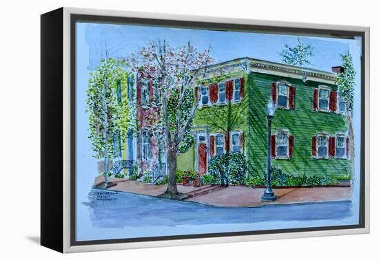 Georgetown, Washington, D.C.-Anthony Butera-Framed Premier Image Canvas