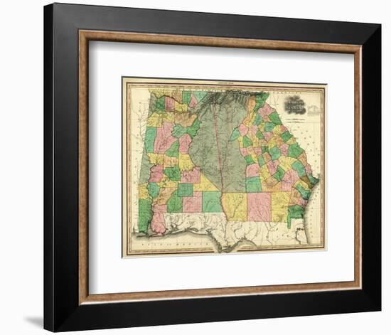 Georgia and Alabama, c.1823-Henry S^ Tanner-Framed Art Print