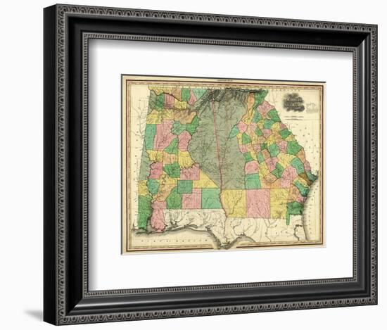 Georgia and Alabama, c.1823-Henry S^ Tanner-Framed Art Print