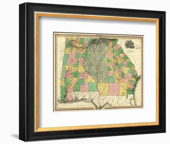 Georgia and Alabama, c.1823-Henry S^ Tanner-Framed Art Print