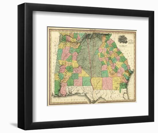 Georgia and Alabama, c.1823-Henry S^ Tanner-Framed Art Print