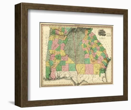 Georgia and Alabama, c.1823-Henry S^ Tanner-Framed Art Print