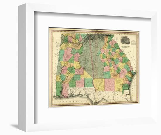 Georgia and Alabama, c.1823-Henry S^ Tanner-Framed Art Print