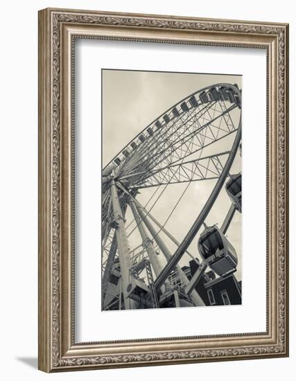 Georgia, Atlanta, Centennial Olympic Park, Ferris Wheel-Walter Bibikow-Framed Photographic Print