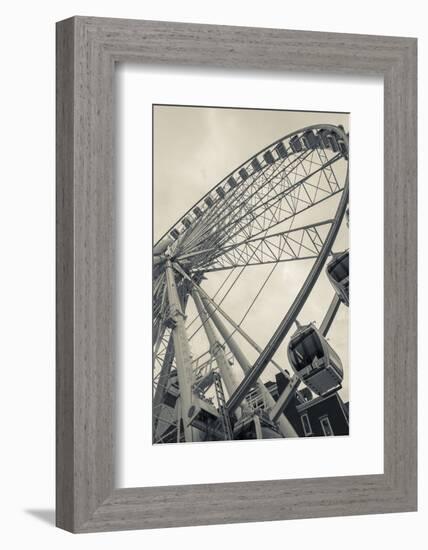 Georgia, Atlanta, Centennial Olympic Park, Ferris Wheel-Walter Bibikow-Framed Photographic Print