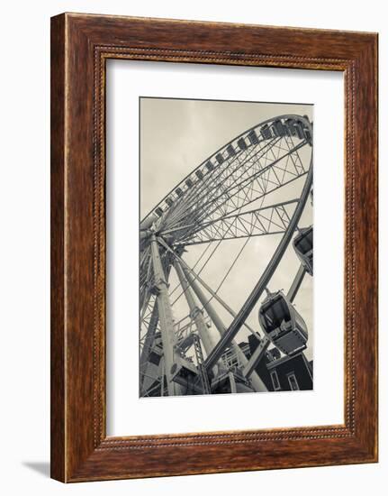 Georgia, Atlanta, Centennial Olympic Park, Ferris Wheel-Walter Bibikow-Framed Photographic Print