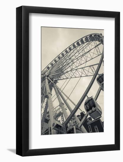 Georgia, Atlanta, Centennial Olympic Park, Ferris Wheel-Walter Bibikow-Framed Photographic Print