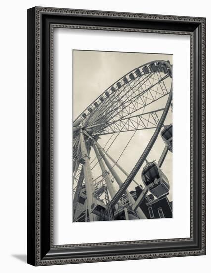 Georgia, Atlanta, Centennial Olympic Park, Ferris Wheel-Walter Bibikow-Framed Photographic Print