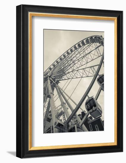 Georgia, Atlanta, Centennial Olympic Park, Ferris Wheel-Walter Bibikow-Framed Photographic Print