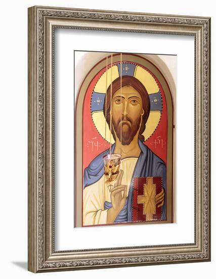 Georgia, Kakheti. Religious Art at the David Gareja Monastery-Alida Latham-Framed Photographic Print