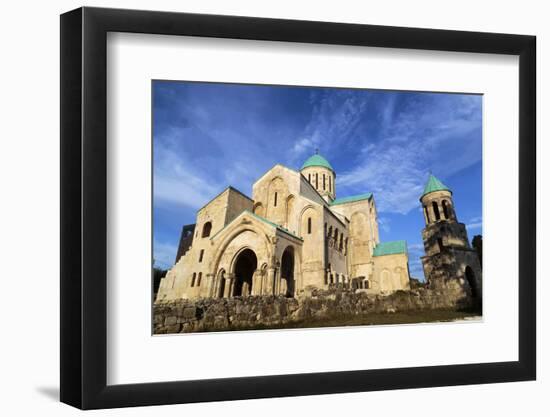 Georgia, Kutaisi. Bagrati Cathedral and Remains of it's Wall-Alida Latham-Framed Photographic Print