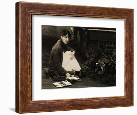 Georgia O'Keeffe, 1918-Alfred Stieglitz-Framed Art Print